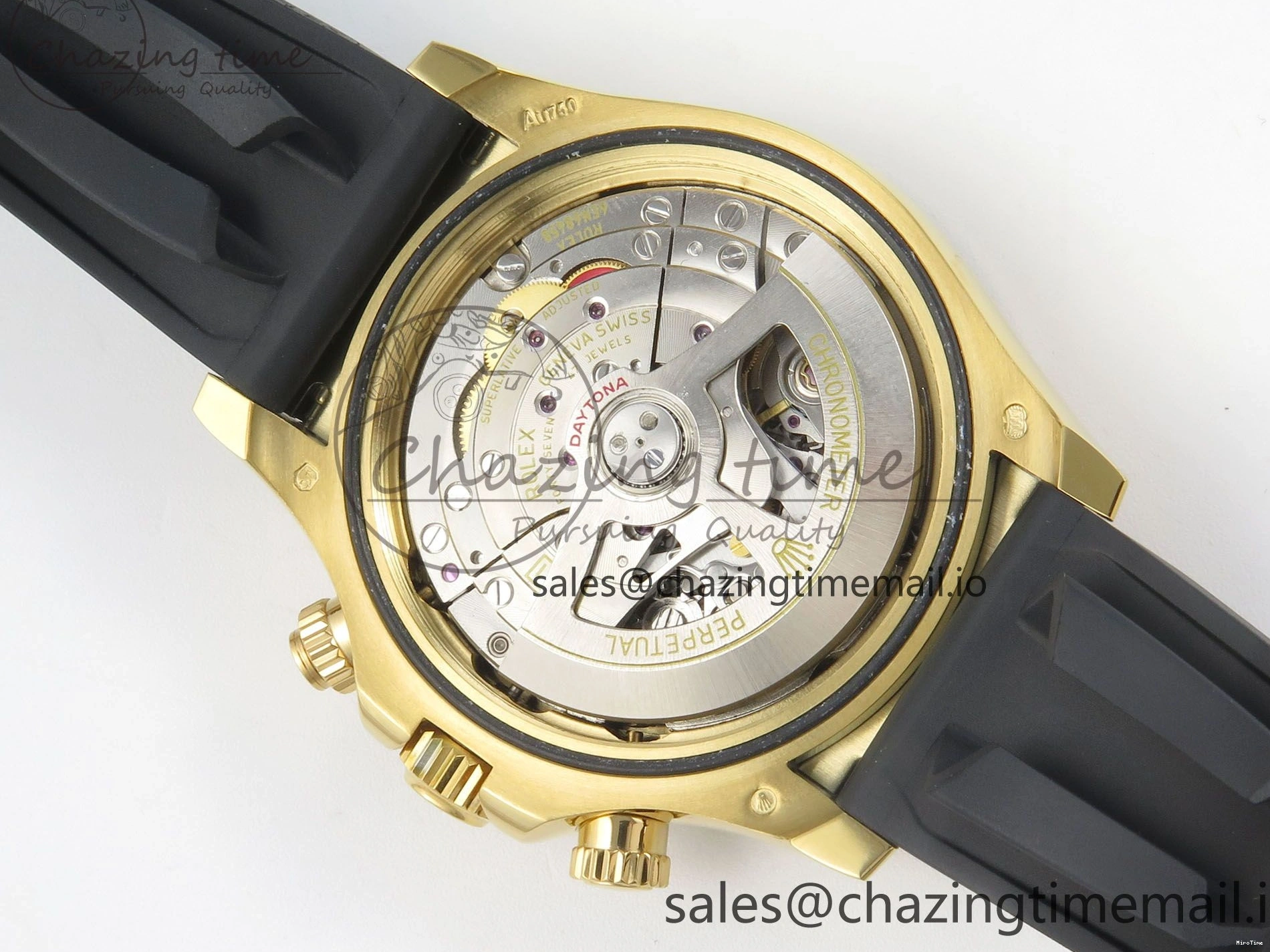 MiroTime 1223 Breathable Daytona 126518 YG Clean 1:1 Best Edition YG Dial on Oysterflex Strap DD 237